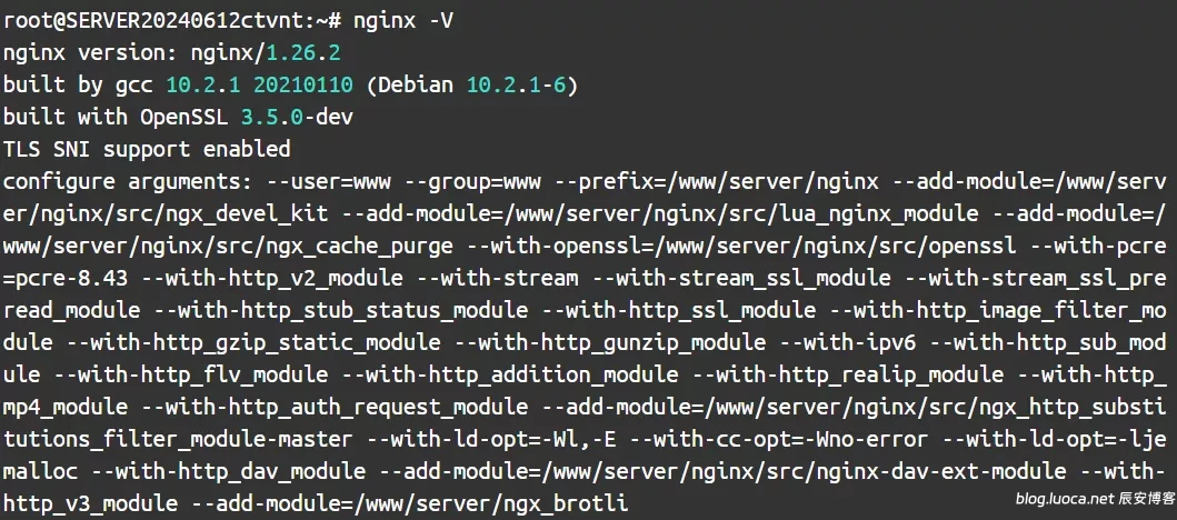 宝塔NGINX性能优化-升级OpenSSL提升nginx HTTP3性能 宝塔NGINX性能优化-升级OpenSSL提升nginx HTTP3性能